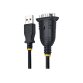 StarTech.com Adaptateur USB vers Série de 1m - Convertisseur DB9 Mâle vers USB - Adaptateur USB RS232, Prolific IC - Convertisseur RS232 vers USB pour PLC/Imprimante/Scanner/Switch - Windows/Mac