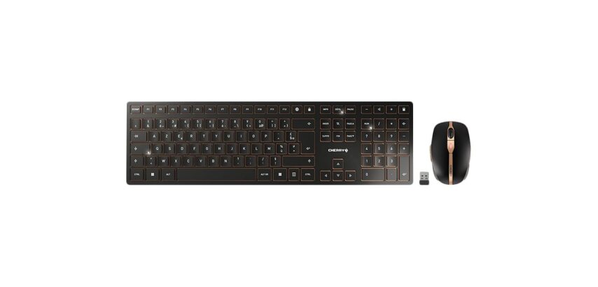 Ensemble clavier souris sans fil CHERRY DW 9100 SLIM