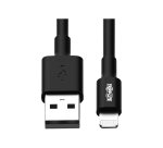 Tripp Lite M100-10N-BK câble Lightning 0,25 m Noir