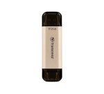 Transcend JetFlash 930C lecteur USB flash 256 Go USB Type-A / USB Type-C 3.2 Gen 1 (3.1 Gen 1) Or