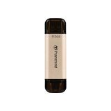 Transcend JetFlash 930C lecteur USB flash 256 Go USB Type-A / USB Type-C 3.2 Gen 1 (3.1 Gen 1) Or