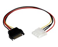 StarTech.com Adaptateur F/M pour Câble d'Alimentation SATA vers LP4 30cm - Adaptateur d'Alimentation SATA vers LP4 - Câble d'Alimentation SATA Femelle vers LP4 Mâle - 30cm