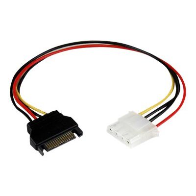 StarTech.com Câble adaptateur d'alimentation SATA vers LP4 30 cm - F/M