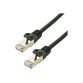 MCL FCC6ABMSHF-5M/N câble de réseau Noir Cat6a S/FTP (S-STP)