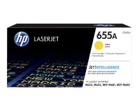 HP 655A Yellow Original LaserJet Toner Cartridge