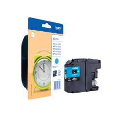 Brother LC12EC - XL Capacity - cyan - original - ink cartridge