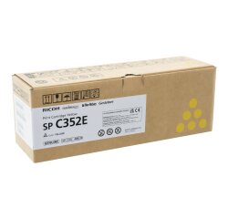 Ricoh SP C352E - geel - origineel - tonercartridge