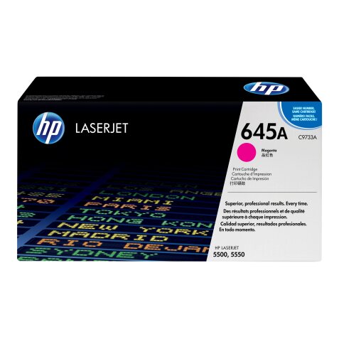 HP 645A - magenta - original - LaserJet - toner cartridge (C9733A)