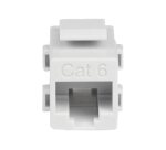 StarTech.com Coupleur RJ45 de type Keystone Jack Cat 6 F/F - Blanc