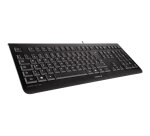 CHERRY KC 1000 clavier Bureau USB QWERTY Anglais britannique Noir