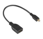 DLH Adaptateur micro HDMI (M) vers HDMI (F)