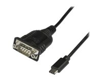 StarTech.com Câble adaptateur USB-C vers série DB9 RS232 avec rétention COM