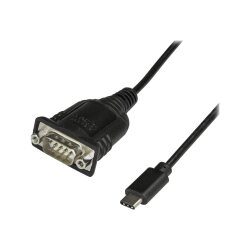 StarTech.com Câble adaptateur USB-C vers série DB9 RS232 avec rétention COM