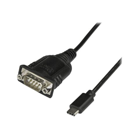 StarTech.com Câble adaptateur USB-C vers série DB9 RS232 avec rétention COM