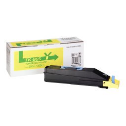 Kyocera Toner jaune TK865Y - 12000 pages - 1T02JZAEU0