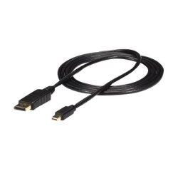 StarTech.com Câble Mini DisplayPort à DisplayPort 1.2 de 1,8m - Câble Adaptateur Mini DisplayPort à DisplayPort 4K x 2K UHD - Câble Mini DP à DP pour Moniteur - Cordon Convertisseur mDP à DP