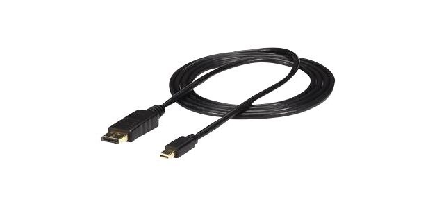 StarTech.com Câble Mini DisplayPort vers DisplayPort 1.2 de 2m - Câble adaptateur Mini DisplayPort vers DisplayPort 4K x 2K UHD - Câble Mini DP vers DP pour Moniteur - Câble de Conversion mDP vers DP