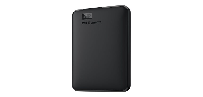Western Digital Elements Portable disque dur externe 2 To 5400 tr/min 2.5" Micro-USB B 3.2 Gen 2 (3.1 Gen 2) Noir
