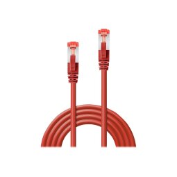 Lindy Cat.6 S/FTP câble de réseau Rouge 0,5 m Cat6 S/FTP (S-STP)