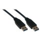 MCL MC923AA-2M/N câble USB USB A Noir