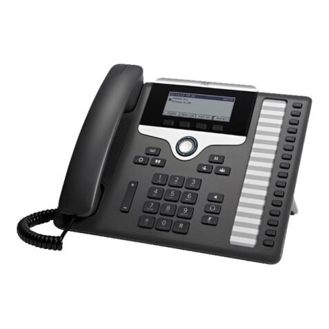 Cisco 7861 téléphone fixe Noir, Argent 16 lignes LCD