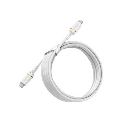 OtterBox Cable USB C-C 3M USB-PD, Cloud Sky White