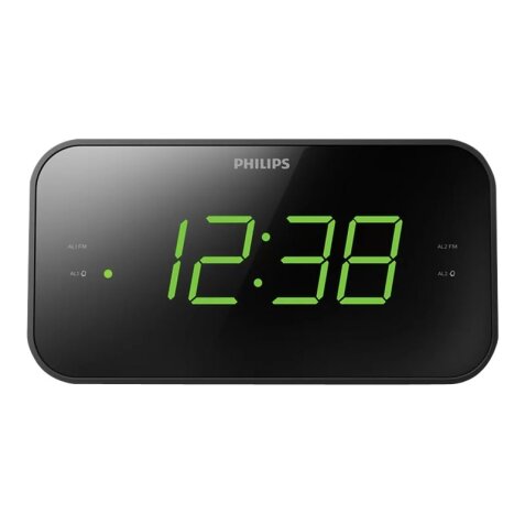 Philips TAR3306/12 réveille-matin Réveil numérique Noir