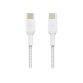 Belkin CAB004BT1MWH câble USB 1 m USB C Blanc