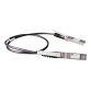 HPE X240 10G SFP+ 0.65m DAC câble InfiniBand et à fibres optiques 0,65 m SFP+ Noir