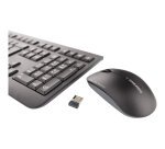 CHERRY DW 3000 Ensemble Clavier & Souris sans fil, noir, USB, AZERTY - FR