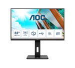 AOC P2 U32P2 écran plat de PC 80 cm (31.5") 3840 x 2160 pixels 4K Ultra HD LED Noir