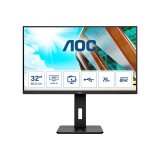 AOC P2 U32P2 écran plat de PC 80 cm (31.5") 3840 x 2160 pixels 4K Ultra HD LED Noir