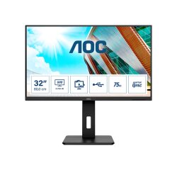 AOC P2 U32P2 écran plat de PC 80 cm (31.5") 3840 x 2160 pixels 4K Ultra HD LED Noir