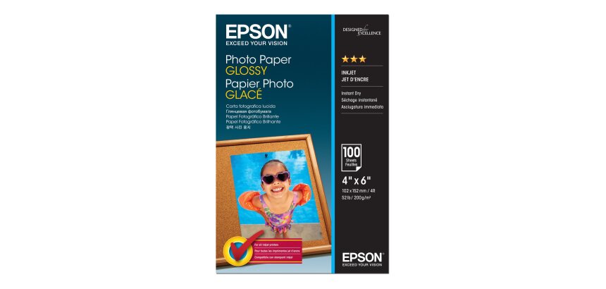 Epson - fotopapier - glanzend - 100 vel(len) - 102 x 152 mm - 200 g/m²