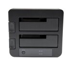 StarTech.com Station d'accueil USB 3.0 / eSATA pour 2 disques durs SATA III de 2,5 / 3,5 - Dock HDD / SSD avec UASP