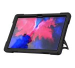 DLH Coque renforcee avec bandouliere, poignee rotative et pied support pour Lenovo Tab P11 11" (ZA7R, ZA7X, TB-J606, TB-J606F, TB-J606X..)