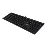 CHERRY KC 6000 Slim clavier Universel USB Anglais américain Noir