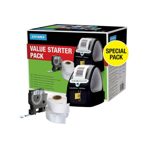 DYMO Etiquette universelle LabelWriter, 25 x 25 mm, blanc