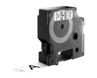 DYMO Cassette de ruban à étiqueter D1, 19mm x7 m, pack de 10