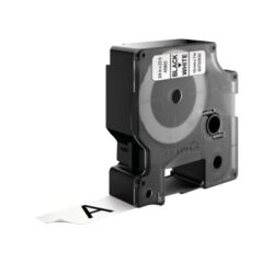 DYMO Cassette de ruban à étiqueter D1, 19mm x7 m, pack de 10