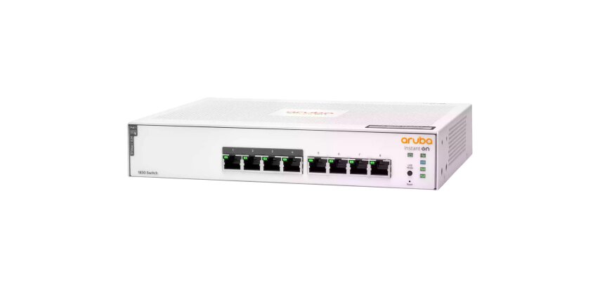 HPE Aruba Networking Networking Instant On Switch 8p Gigabit CL4 PoE 65W 1830