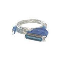 MCL Convertisseur USB vers port parallele câble parallèle Bleu 1,80 m