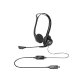 Logitech 981-000100 écouteur/casque Avec fil Arceau Appels/Musique USB Type-A Noir