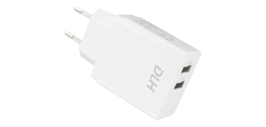 DLH Chargeur secteur 2 ports USB 12W