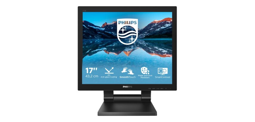 Philips 172B9TL/00 écran plat de PC 43,2 cm (17") 1280 x 1024 pixels Full HD LCD Écran tactile Noir