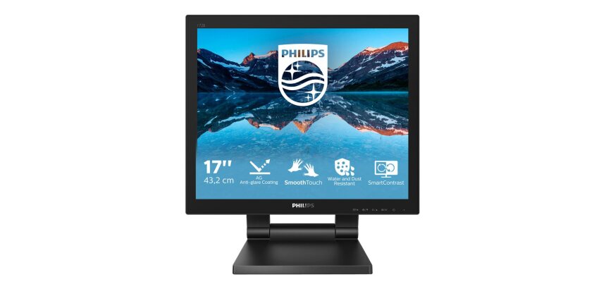 Philips 172B9TL/00 écran plat de PC 43,2 cm (17") 1280 x 1024 pixels Full HD LCD Écran tactile Noir