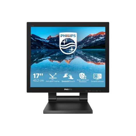 Philips 172B9TL/00 écran plat de PC 43,2 cm (17") 1280 x 1024 pixels Full HD LCD Écran tactile Noir