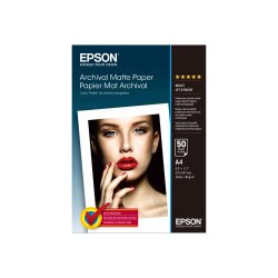 Epson Archival Matte Paper - paper - matte - 50 sheet(s) - A4 - 189 g/m²