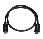 StarTech.com Câble Thunderbolt 3 (40 Gb/s) USB-C de 50 cm - Compatible Thunderbolt, USB et DisplayPort - M/M