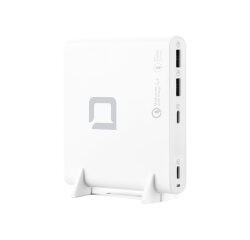 DICOTA D31893 chargeur d'appareils mobiles Ordinateur portable, Smartphone, Tablette Blanc Charge rapide Intérieure